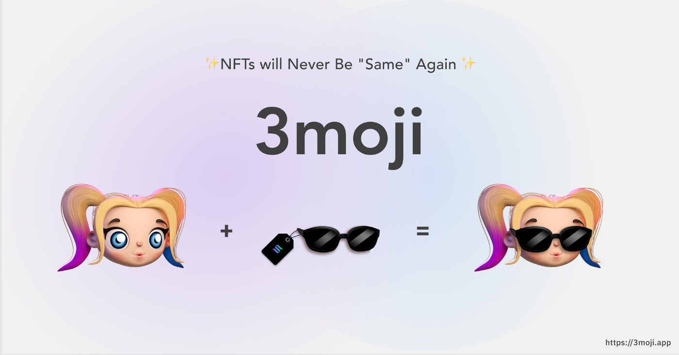 Introducing 3moji, Upgradeable NFT Avatars cover image