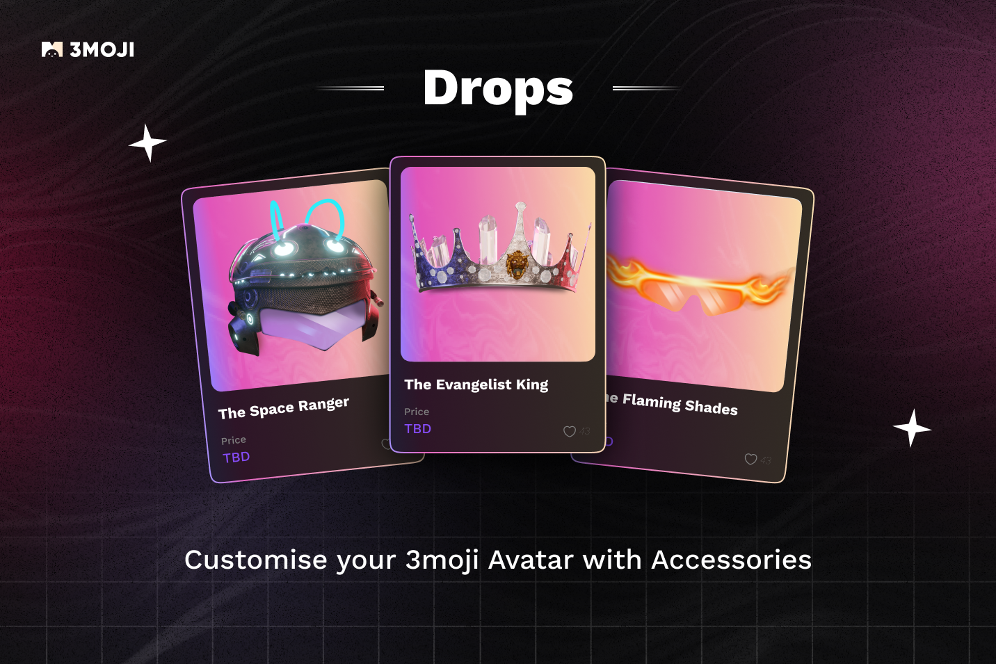 3moji Drops and Accessories  cover image